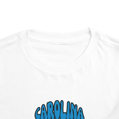 Toddler Bluey Design Carolina Panthers Football  -Inspired T-Shirt