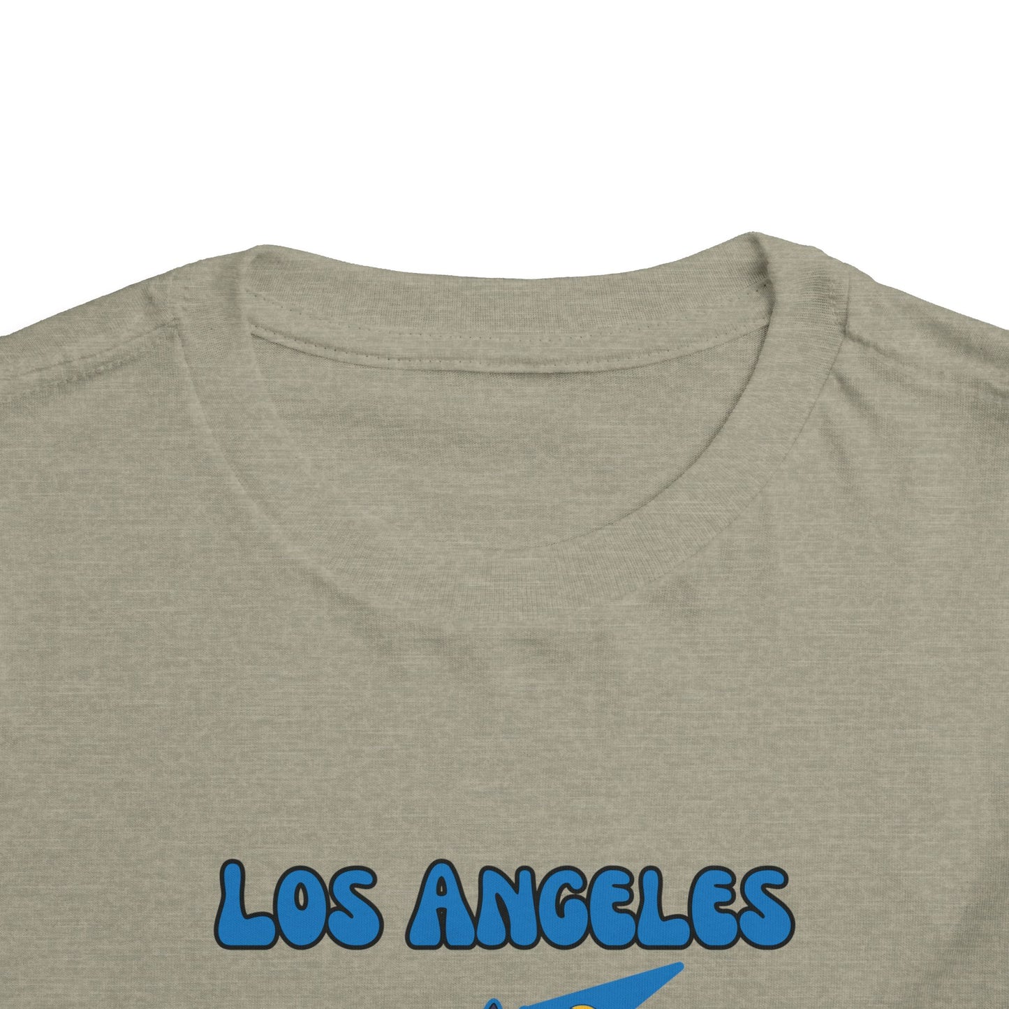 Toddler Bluey Design Las Angeles Chargers Football -Inspired T-Shirt