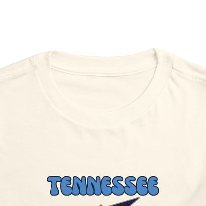 Toddler Bluey Design Tennessee Titans Football -Inspired T-Shirt