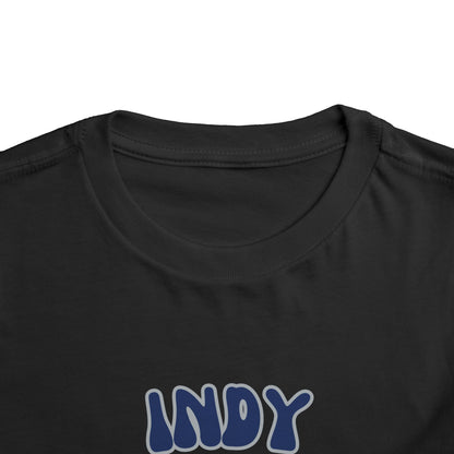 Toddler Stitch Design Colts Football - Inspired T-Shirt