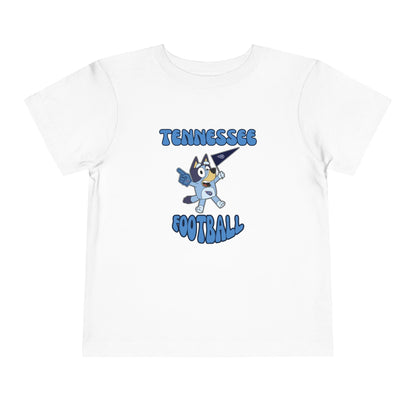 Toddler Bluey Design Tennessee Titans Football -Inspired T-Shirt