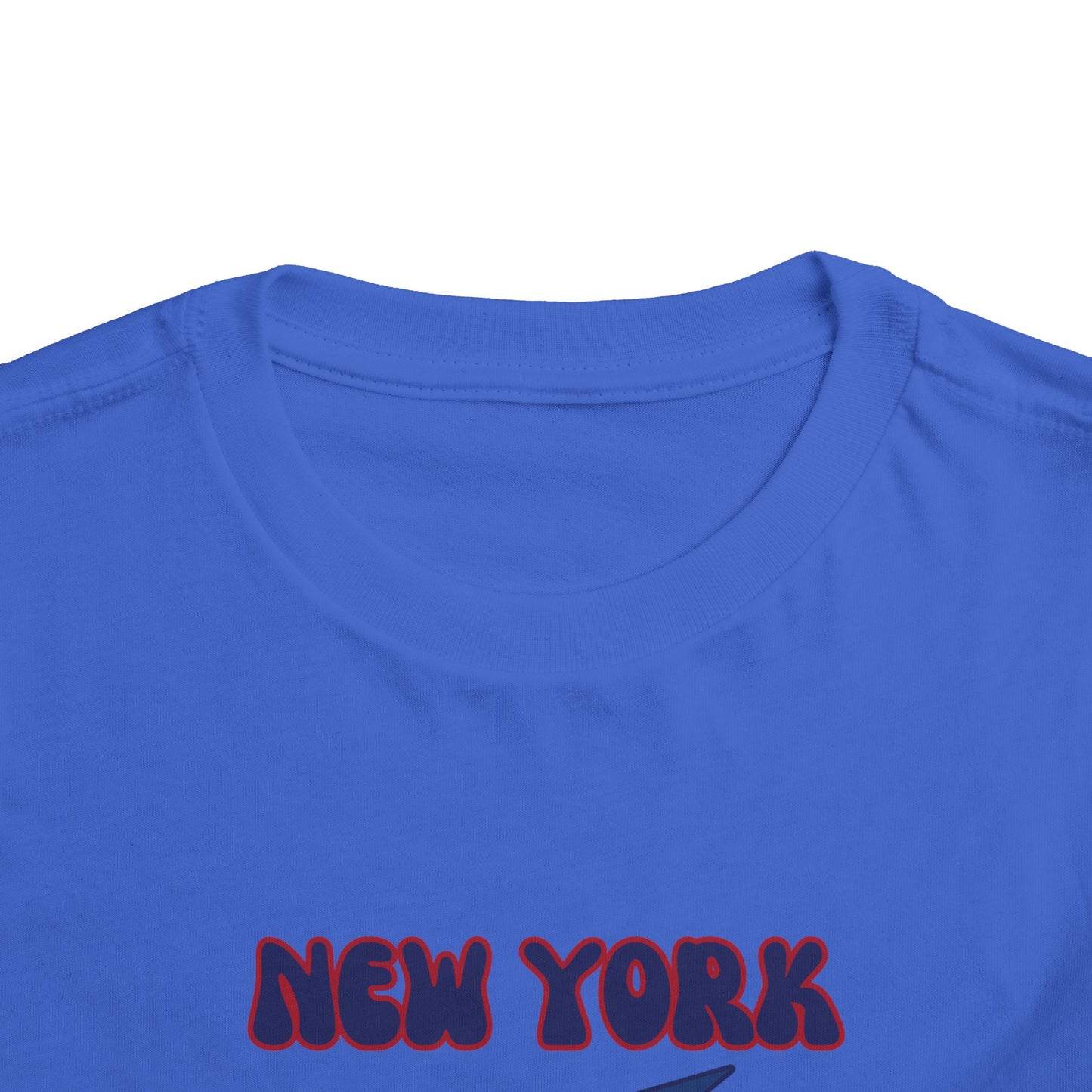 Toddler Bluey Design New York Giants Football -Inspired T-Shirt