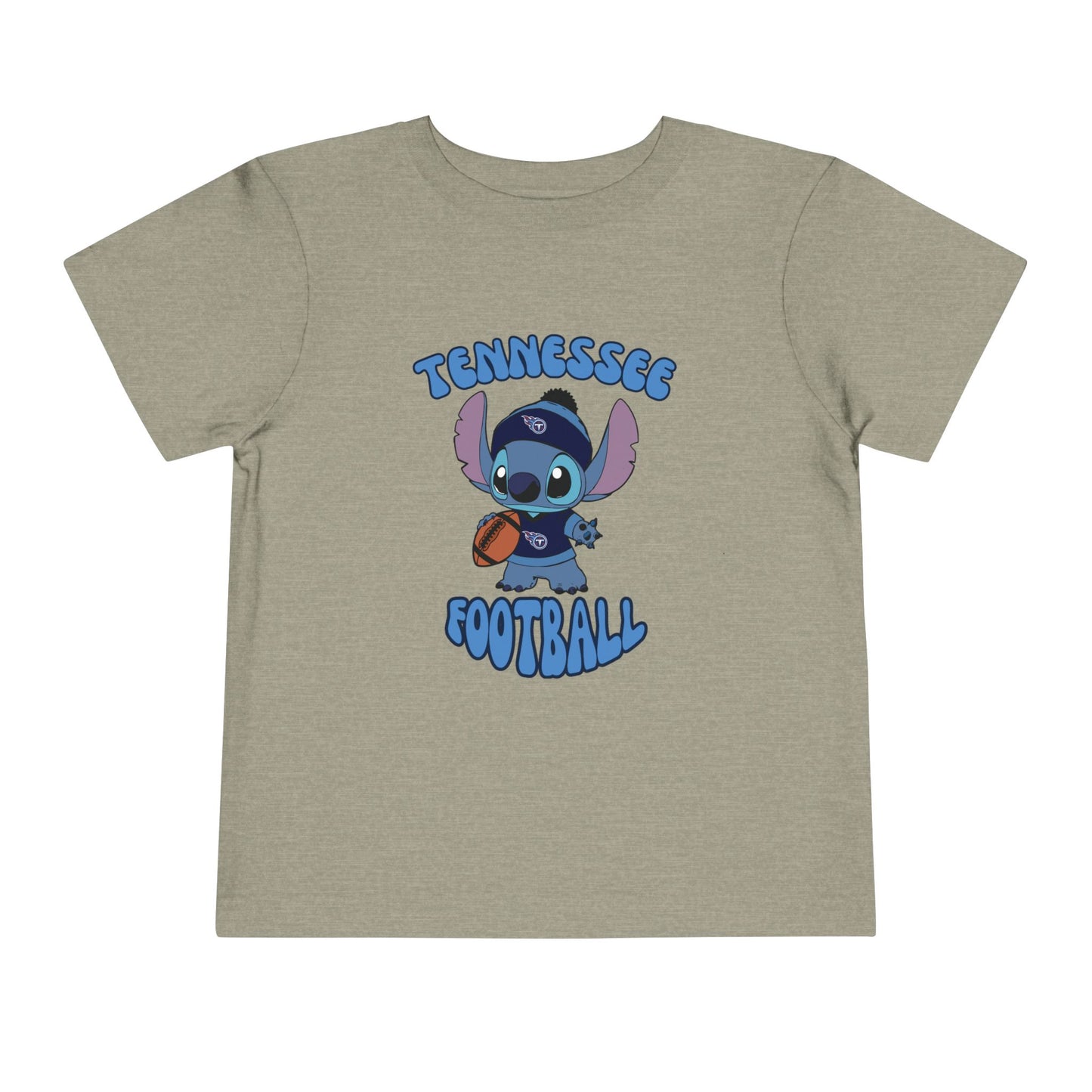 Toddler Stitch Design Titans Football - Inspired T-Shirt