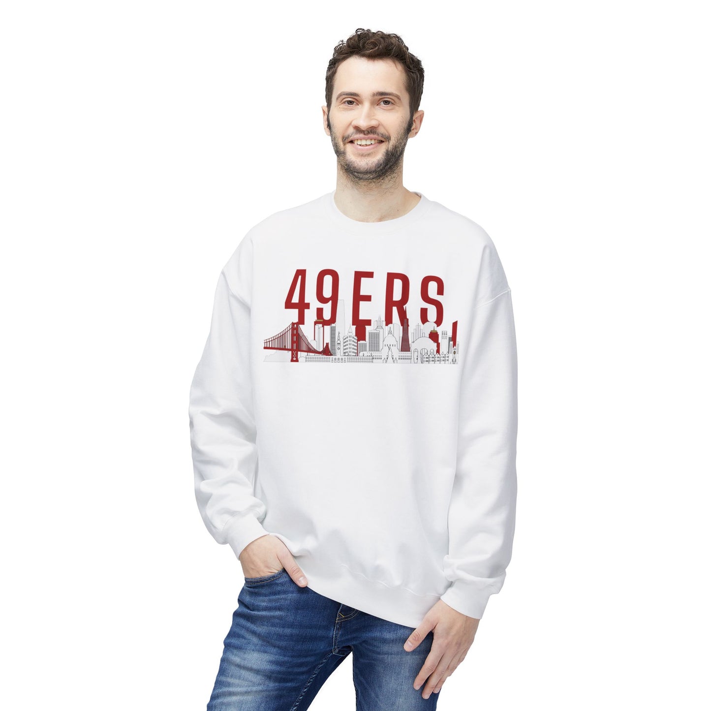 Unisex San Francisco 49ers City Collection Crewneck Sweatshirt