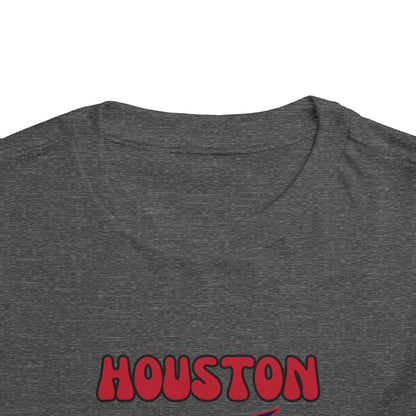 Toddler Bluey Design Houston Texans Football -Inspired T-Shirt