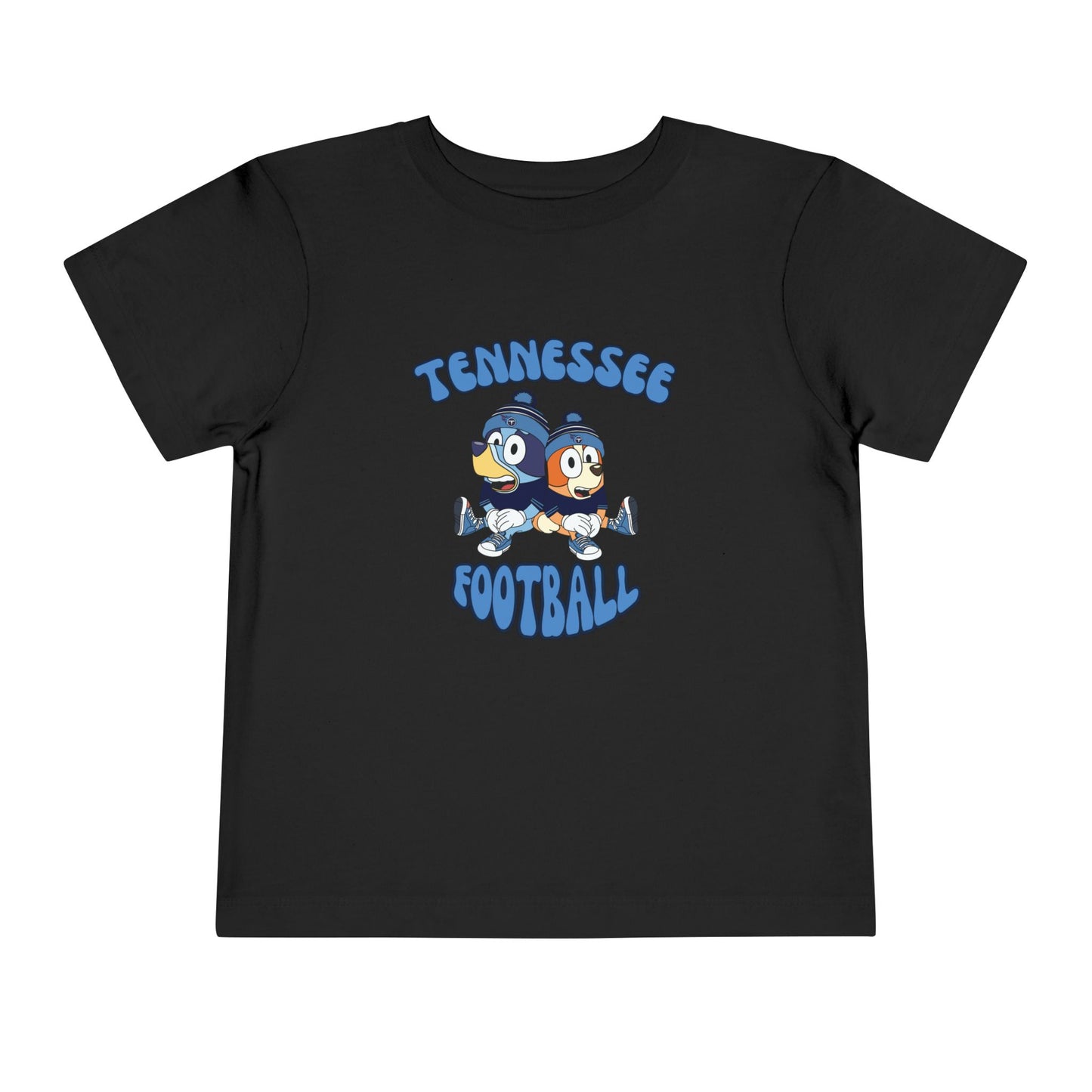 Toddler Bluey & Bingo Design Titans Football - Inspired T-Shirt