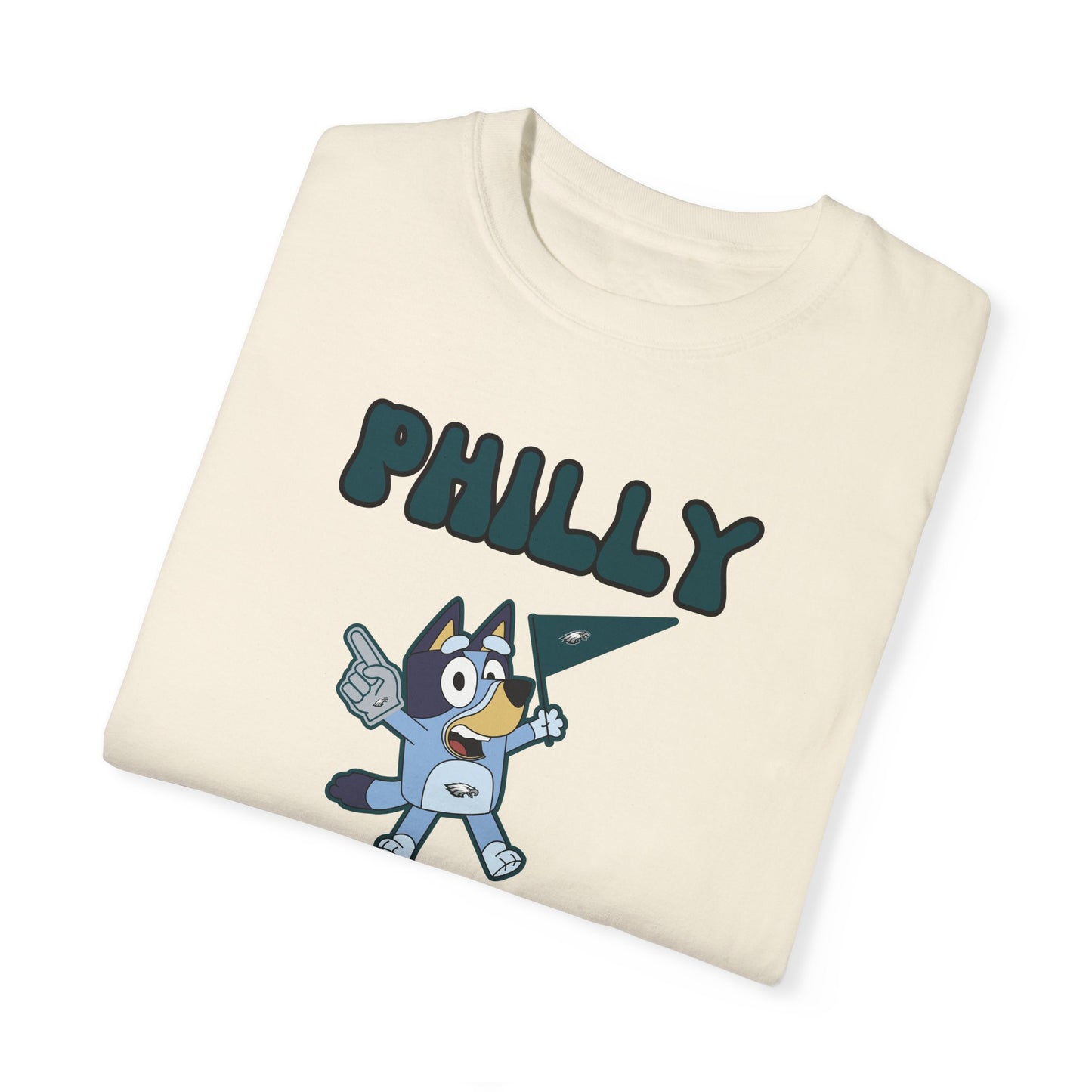 Unisex Bluey Design Philly Football -Inspired T-Shirt