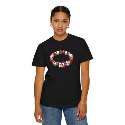 Travis Kelce 87 Swifty Bracelet T-Shirt