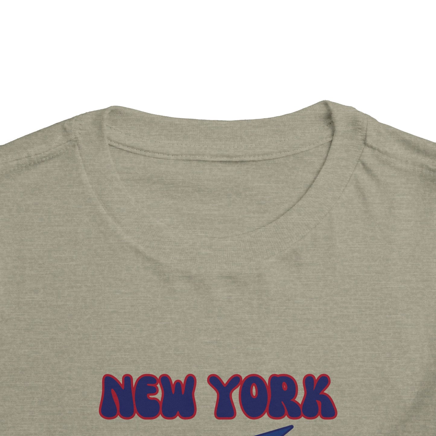 Toddler Bluey Design New York Giants Football -Inspired T-Shirt