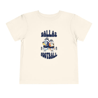 Toddler Bluey & Bingo Design Dallas Football - Inspired T-Shirt