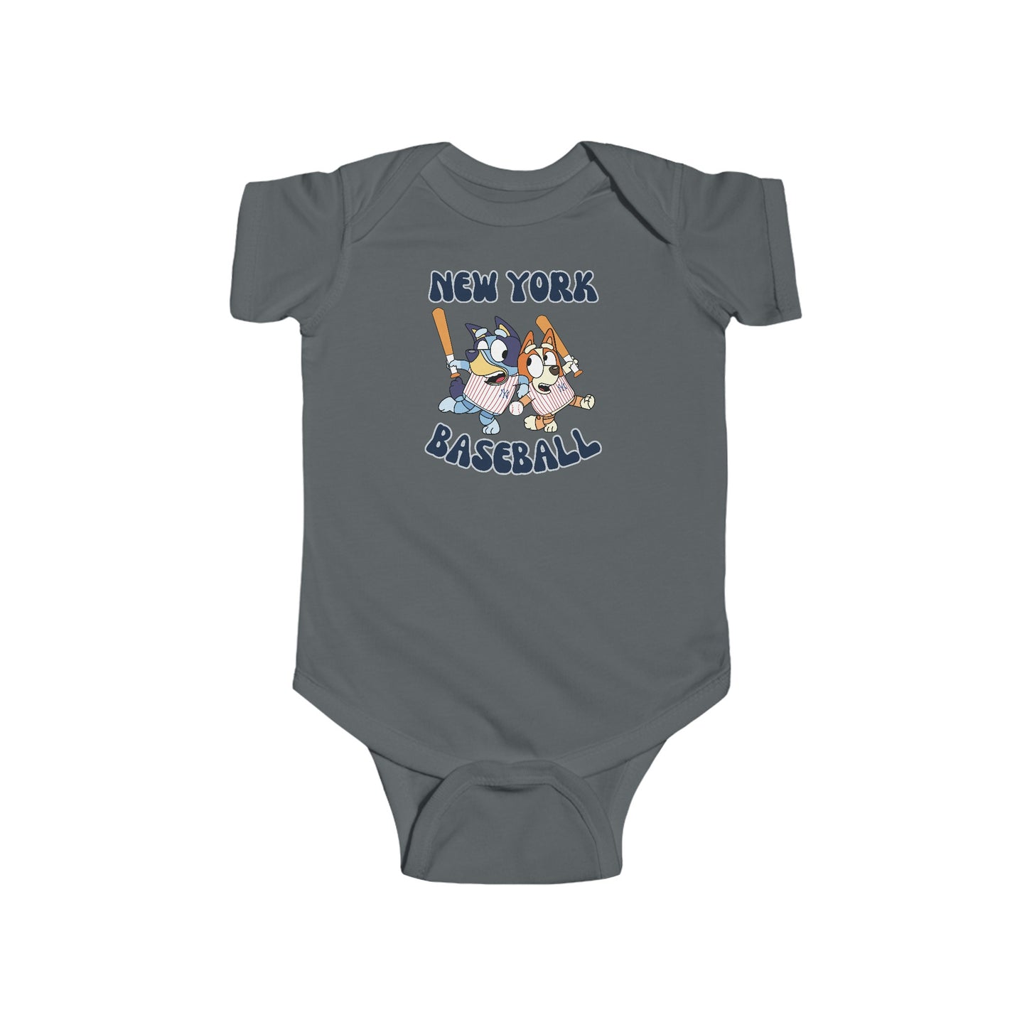 Toddler Bluey Design NY Yankees - Inspired Bodysuit