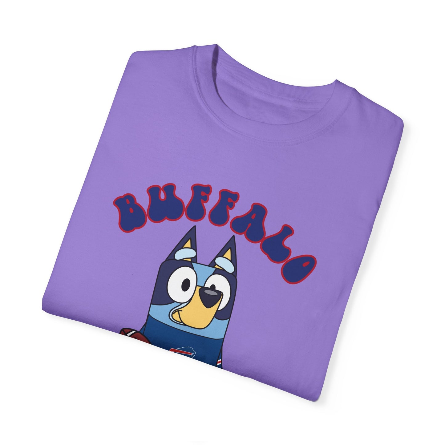 Unisex Bluey Design Bills Football-Inspired T-Shirt