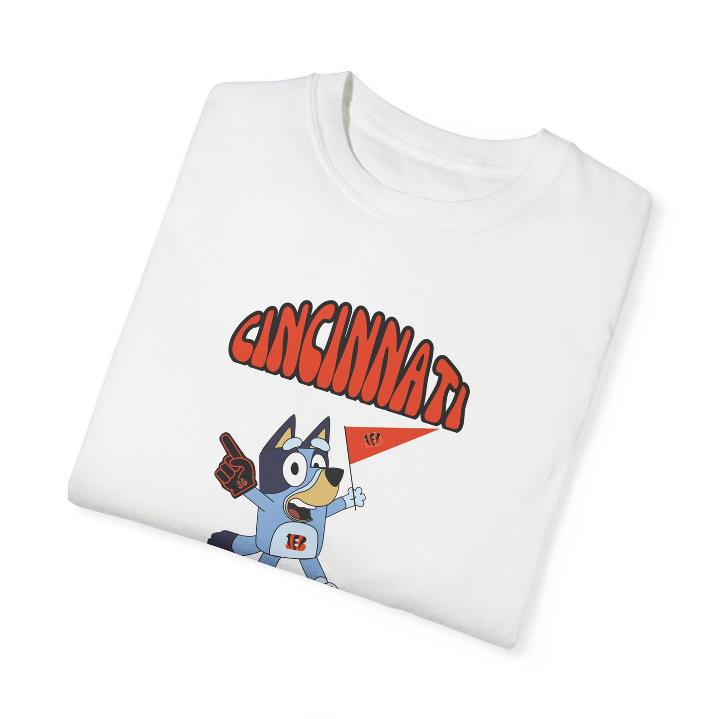 Unisex Bluey Design Cincinnati Bengals -Inspired T-Shirt