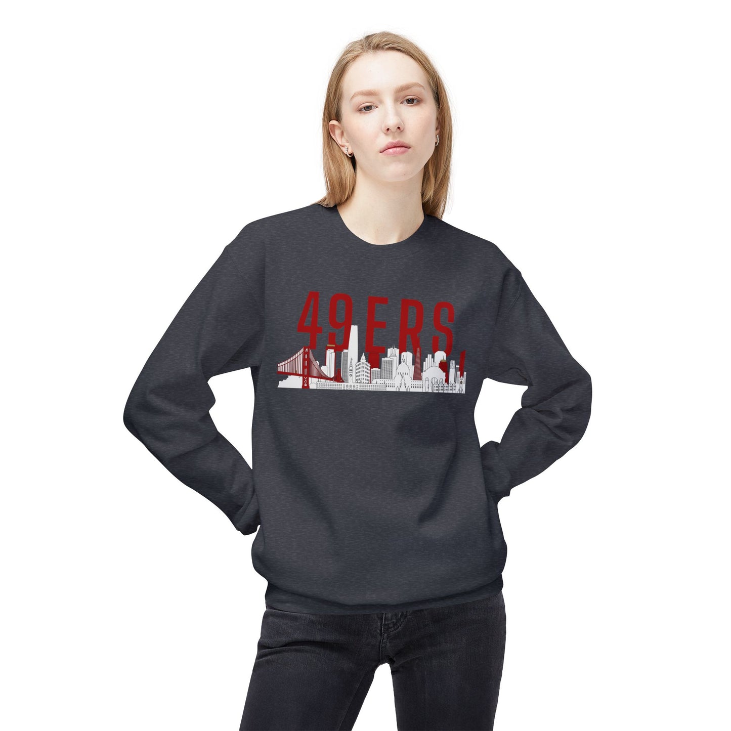 Unisex San Francisco 49ers City Collection Crewneck Sweatshirt