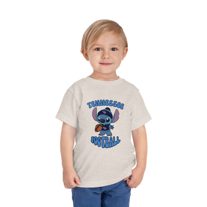 Toddler Stitch Design Titans Football - Inspired T-Shirt