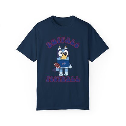 Unisex Bluey Design Bills Football-Inspired T-Shirt