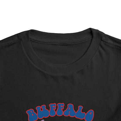 Toddler Stitch Design Bills Football - Inspired T-Shirt