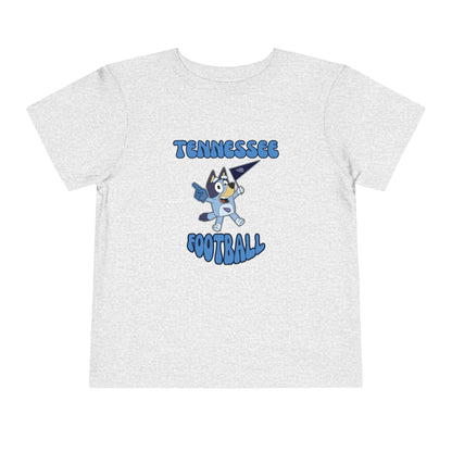 Toddler Bluey Design Tennessee Titans Football -Inspired T-Shirt