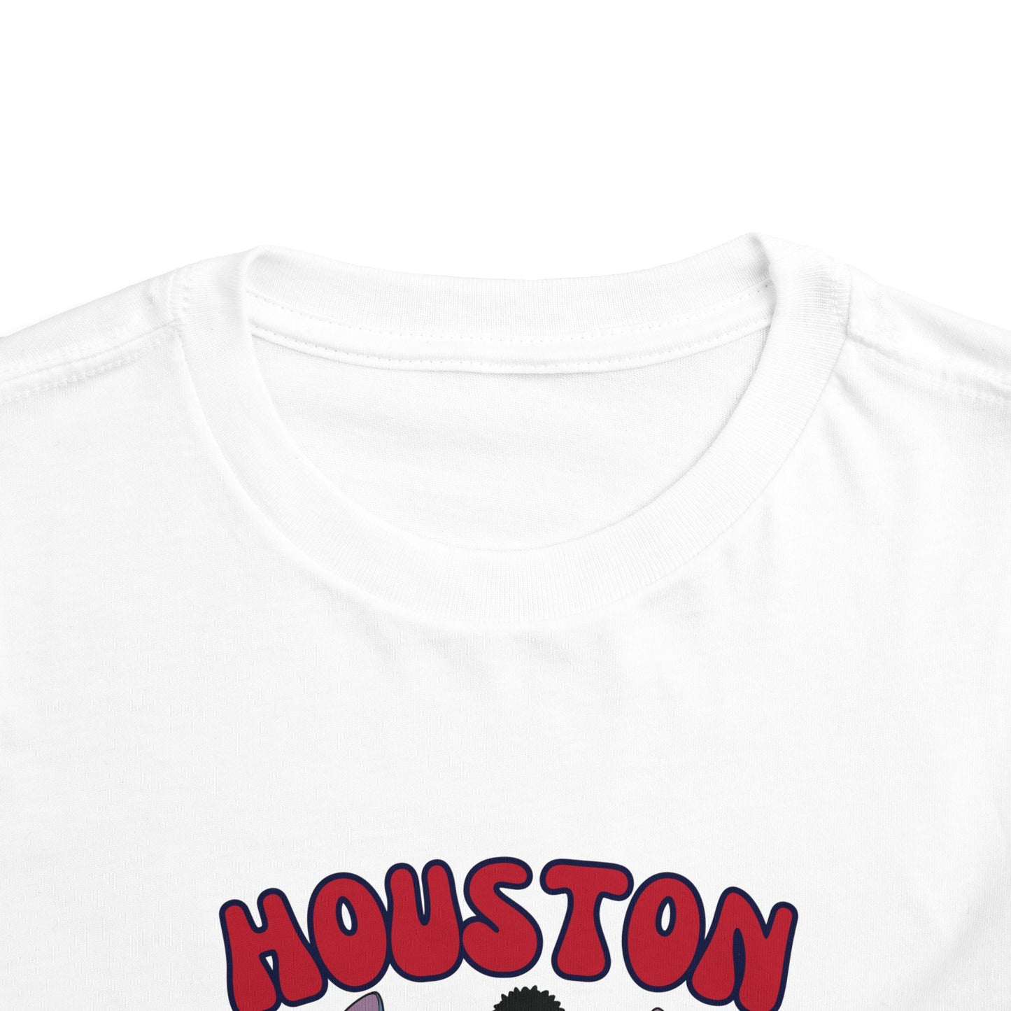 Toddler Stitch Design Houston Football - Inspired T-Shirt