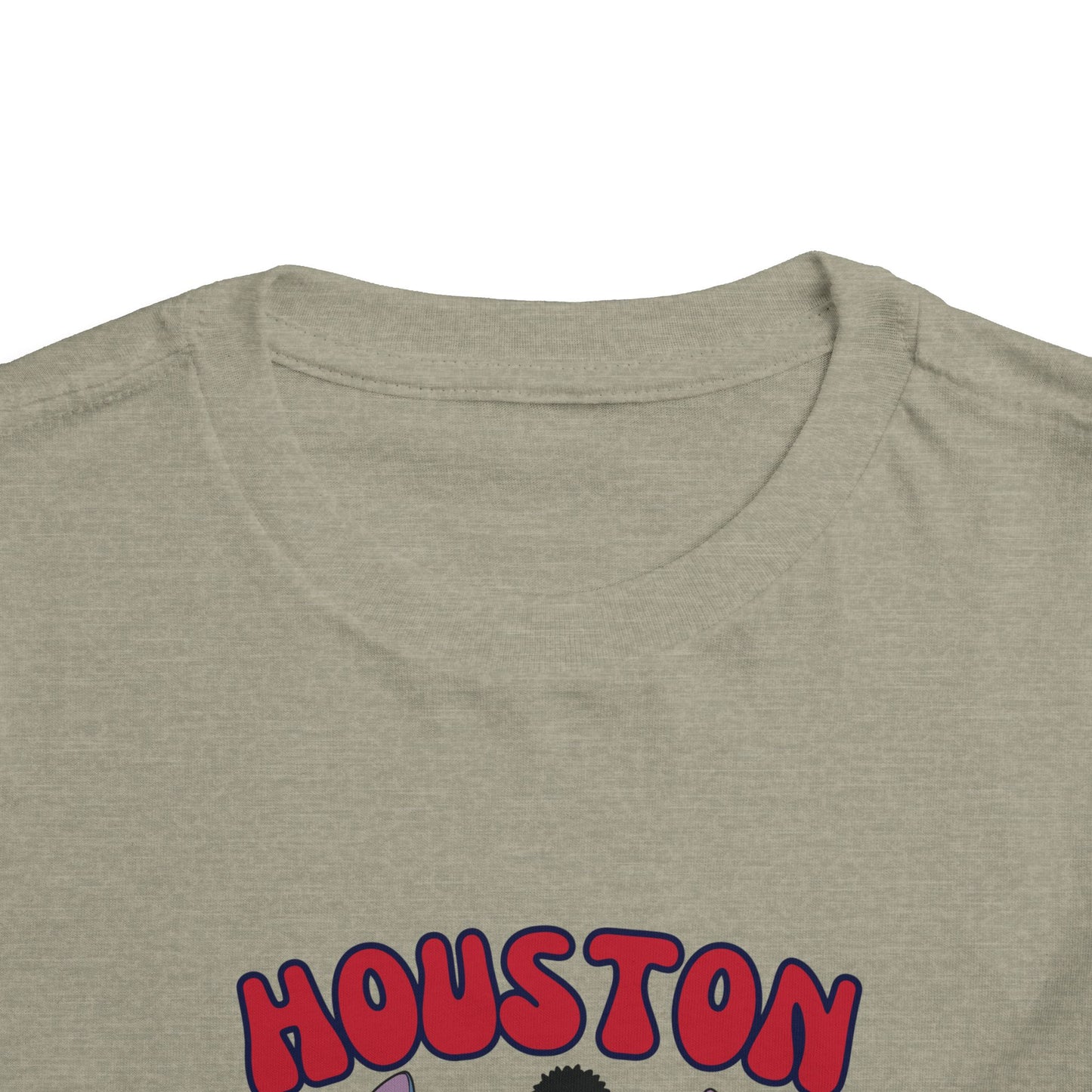 Toddler Stitch Design Houston Football - Inspired T-Shirt