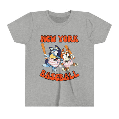 Bluey Design NY Mets - Inspired T-Shirt