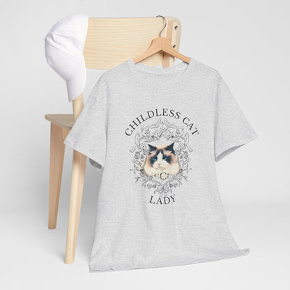 Unisex Childless Cat Lady T-Shirt