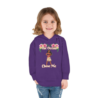 Moana Toddler Fleece Hoodie - The Ocean Chose Me