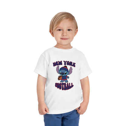 Toddler Stitch Design Giants Football - Inspired T-Shirt