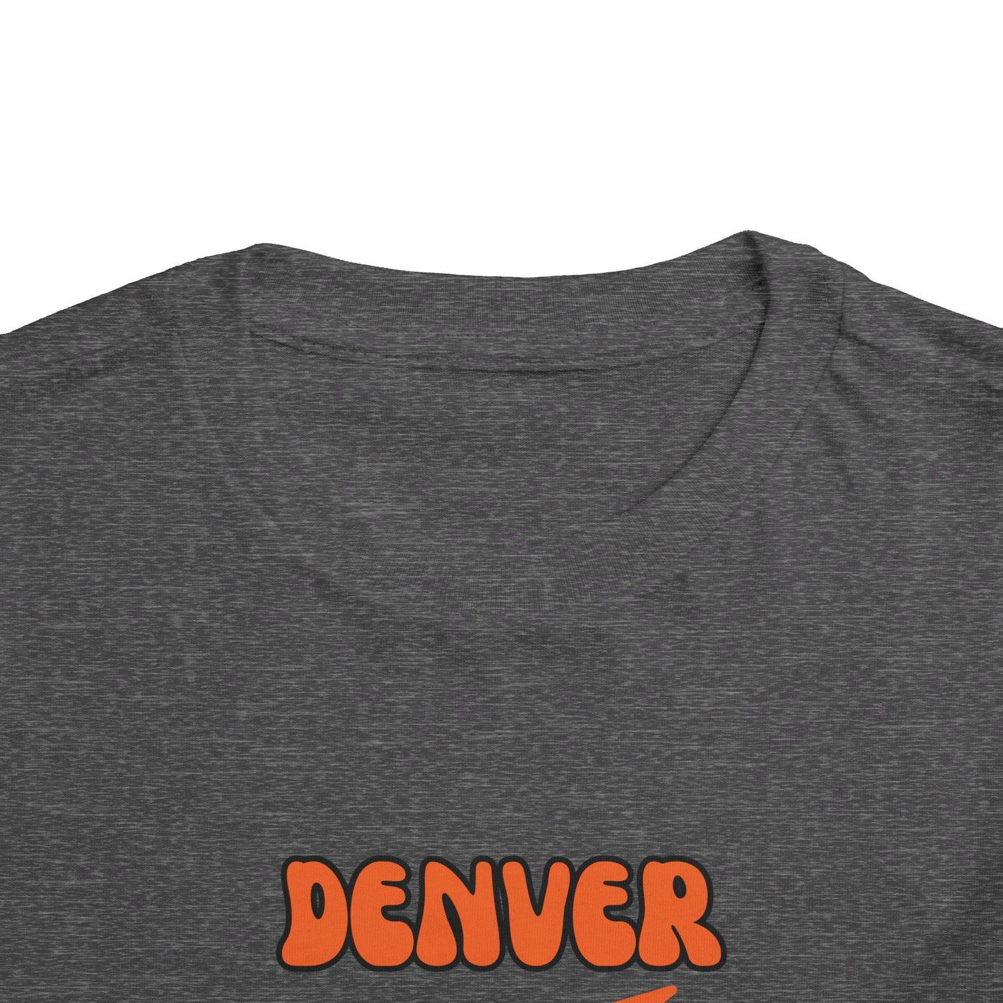 Toddler Bluey Design Denver Broncos Football  -Inspired T-Shirt