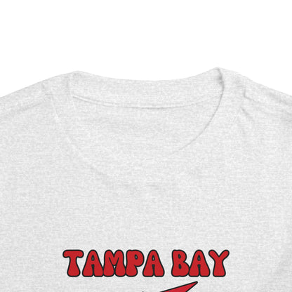 Toddler Bluey Design Tampa Bay Buccaneers Football -Inspired T-Shirt