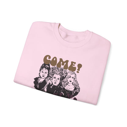 Hocus Pocus "Come! We Fly!" Sweatshirt Unisex