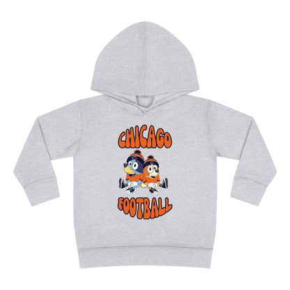 Toddler Bluey & Bingo Design Bears Football - Inspired Pullover Fleece Hoodie