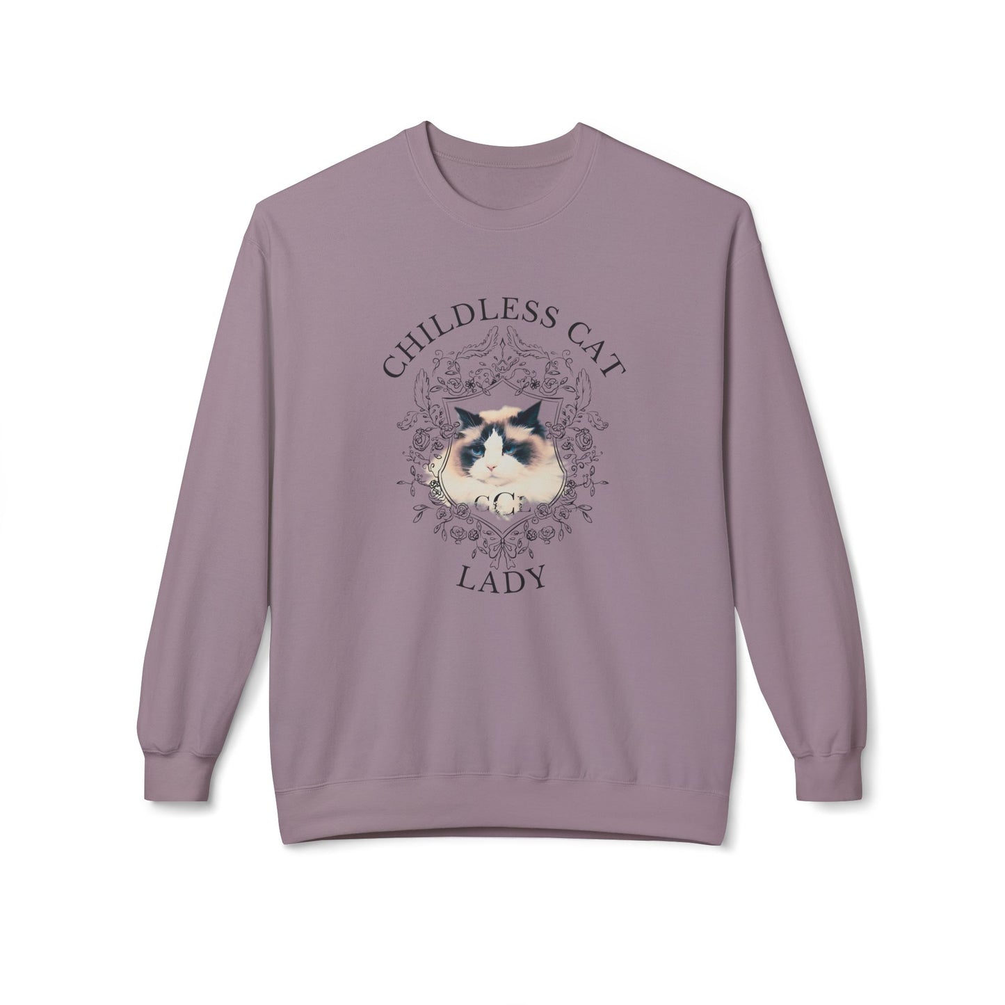 Unisex Cozy Childless Cat Lady Sweatshirt