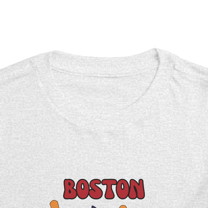 Toddler Bluey Design Boston Red Sox - Inspired T-Shirt