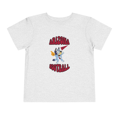 Toddler Bluey Design Arizona Cardinals Football  -Inspired T-Shirt