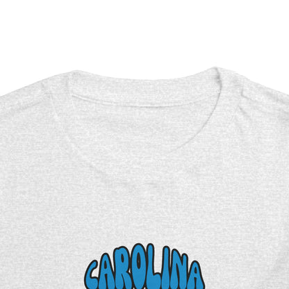 Toddler Bluey Design Carolina Panthers Football  -Inspired T-Shirt