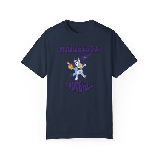 Unisex Bluey Design Minnesota Football -Inspired T-Shirt