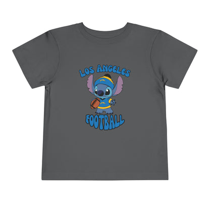 Toddler Stitch Design Chargers Football - Inspired T-Shirt