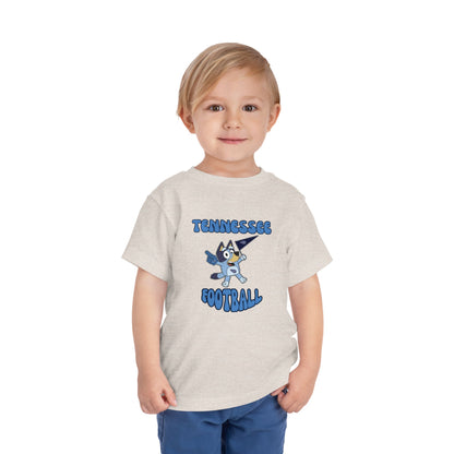 Toddler Bluey Design Tennessee Titans Football -Inspired T-Shirt