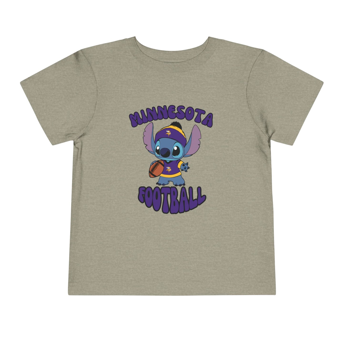 Toddler Stitch Design Vikings Football - Inspired T-Shirt