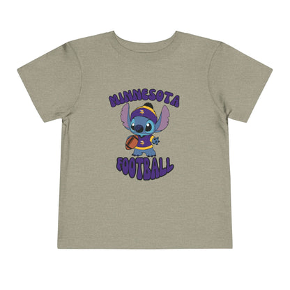 Toddler Stitch Design Vikings Football - Inspired T-Shirt