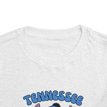 Toddler Stitch Design Titans Football - Inspired T-Shirt