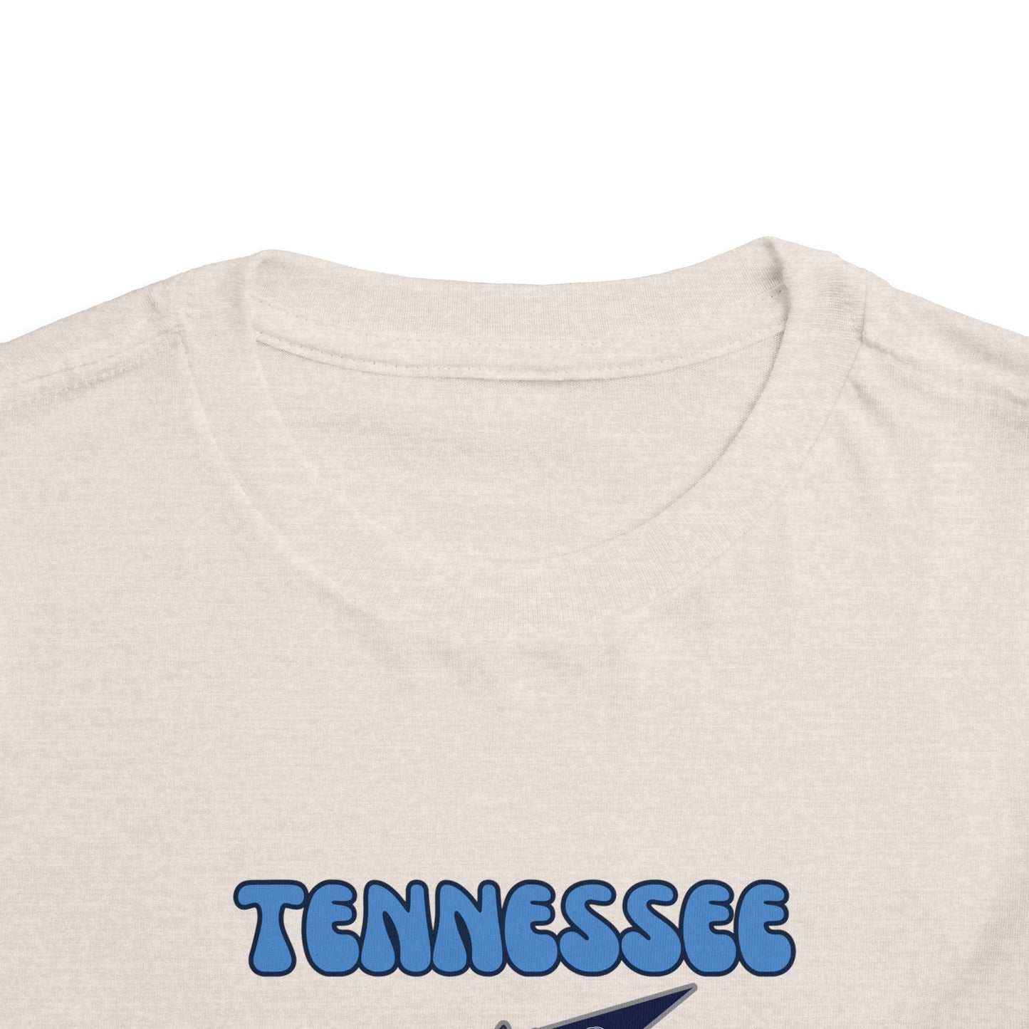 Toddler Bluey Design Tennessee Titans Football -Inspired T-Shirt