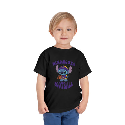 Toddler Stitch Design Vikings Football - Inspired T-Shirt