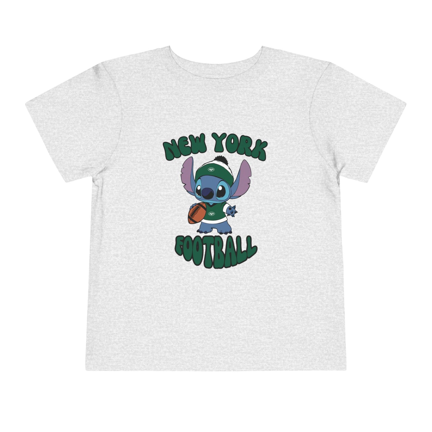 Toddler Stitch Design Jets Football - Inspired T-Shirt