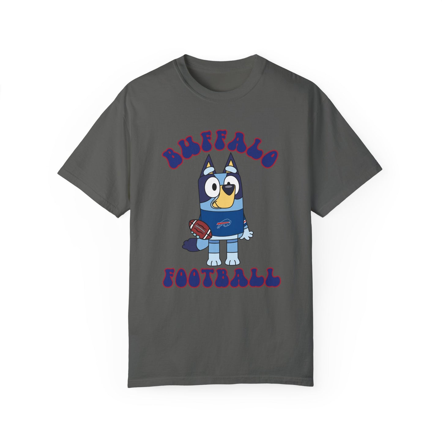 Unisex Bluey Design Bills Football-Inspired T-Shirt