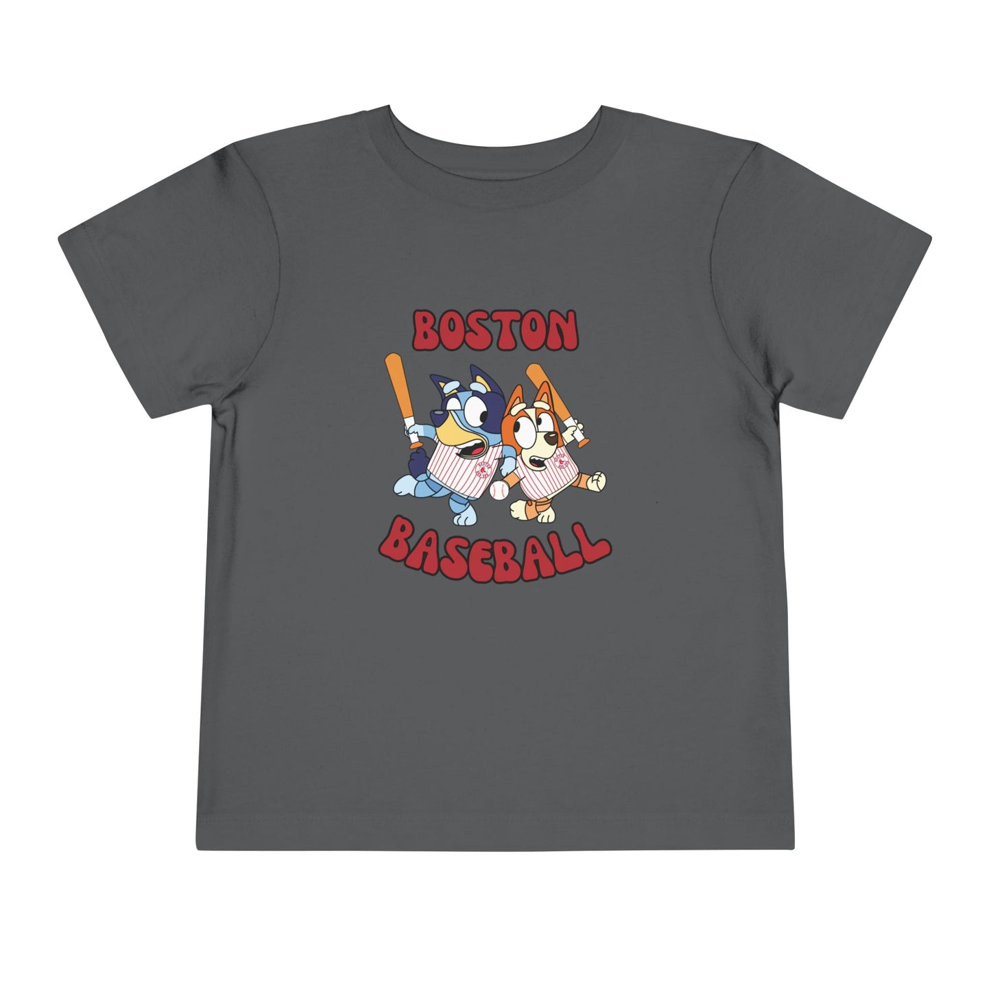 Toddler Bluey Design Boston Red Sox - Inspired T-Shirt