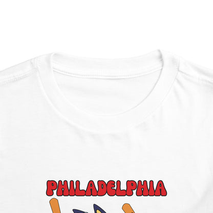 Toddler Bluey Design Philadelphia Phillies - Inspired T-Shirt