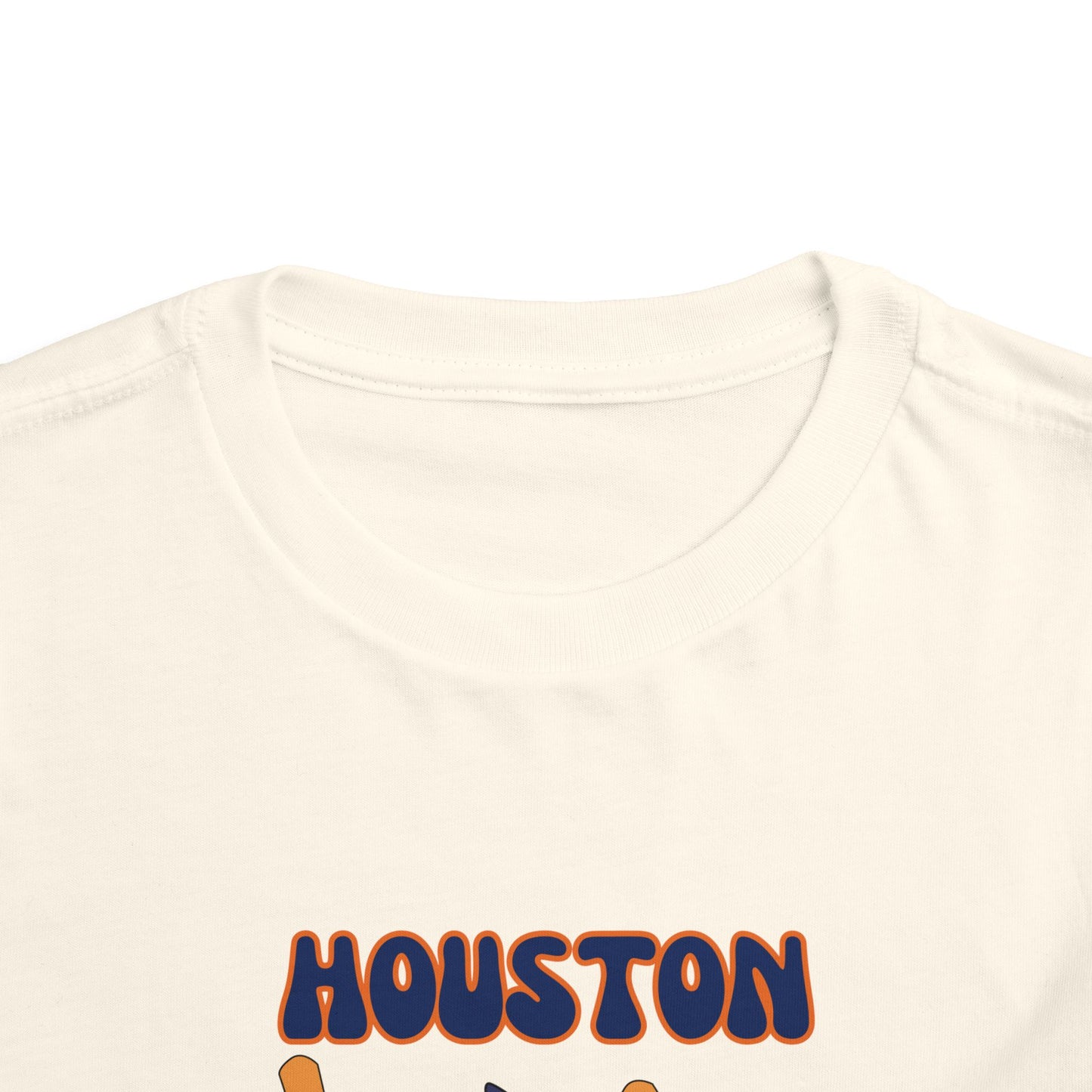 Toddler Bluey Design Houston Baseball - Inspired T-Shirt