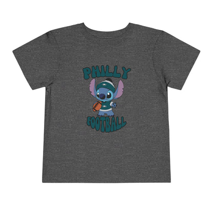 Toddler Stitch Design Eagles Football - Inspired T-Shirt